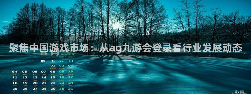 威九国际平台官网：聚焦中国游戏市场：从ag九游会登录看行业发展动态