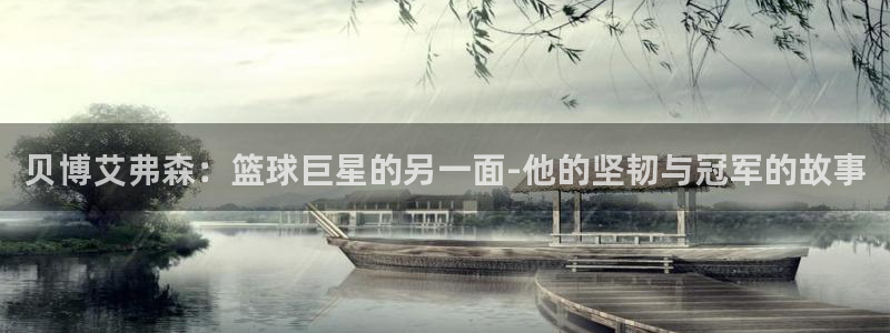 威九国际体育凯捷平台主管：贝博艾弗森：篮球巨星的另一面-他的坚韧与冠军的故事