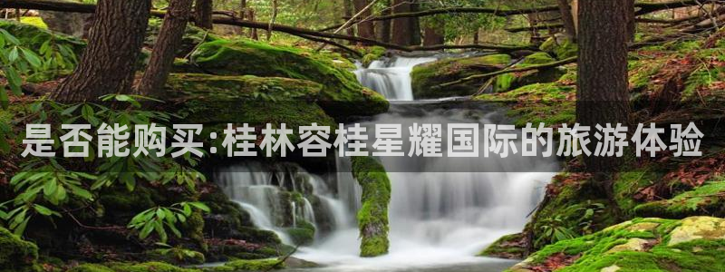 威九国际4注册：是否能购买:桂林容桂星耀国际的旅游体验