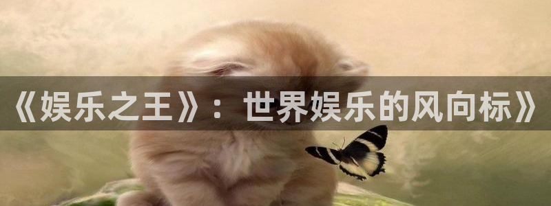 威九国际体育平台登录入口：《娱乐之王》：世界娱乐的风向标》